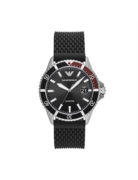 Black Analogue Watch