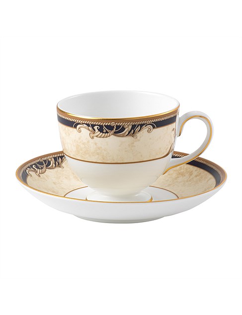 Cornucopia Teacup & Saucer Leigh