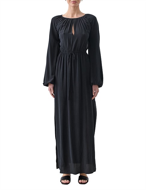 LOIS SILK MAXI DRESS