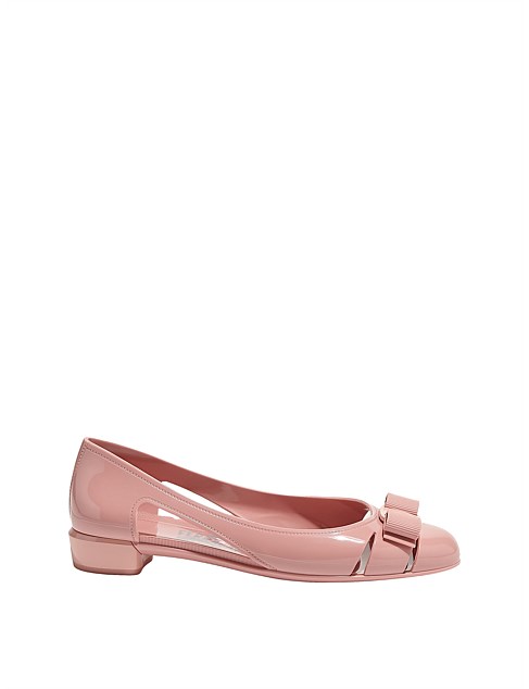 JELLY BALLET FLAT WITH VARA BOW