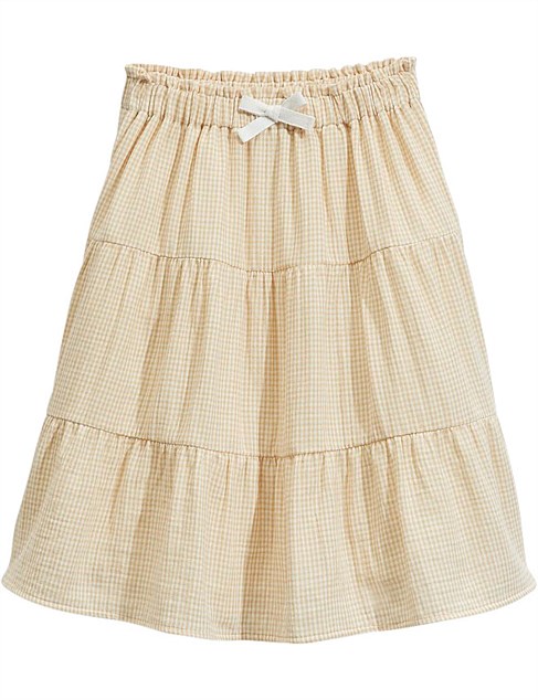 Midi Gingham Skirt (Girls 2-10)