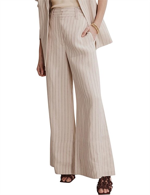 Linen Wide Legging Pant