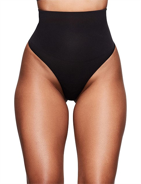 CORE CONTROL THONG ONYX