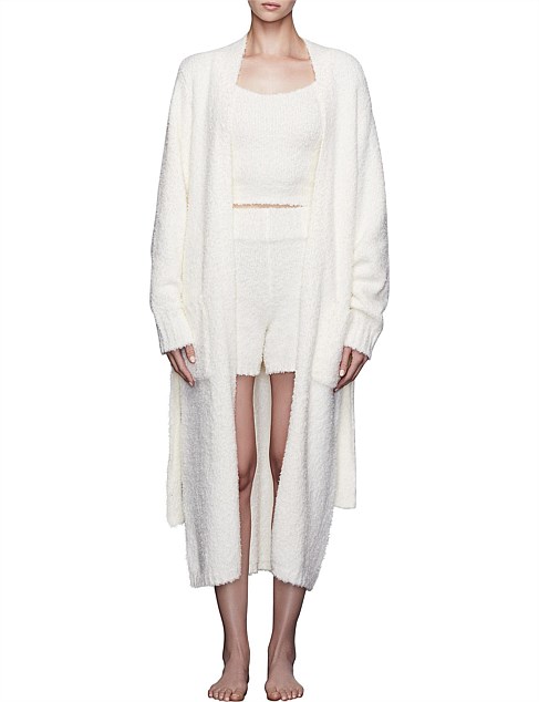 COZY KNIT ROBE BONE