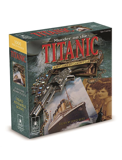 Murder on The Titanic Mystery 1000pc Puzzle