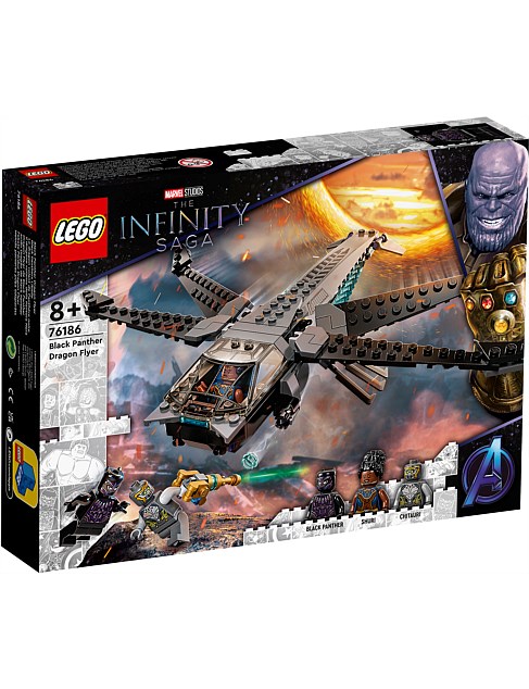 76186 Super Heroes Black Panther Dragon Flyer