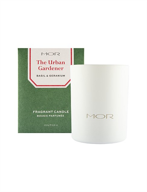 The Urban Gardener Candle 250g - Basil & Geranium