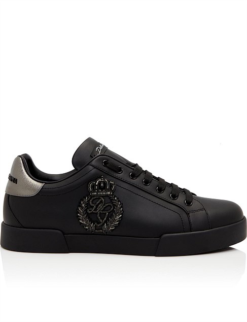 D&G CONTINUATIVE CREST LOGO SNEAKER