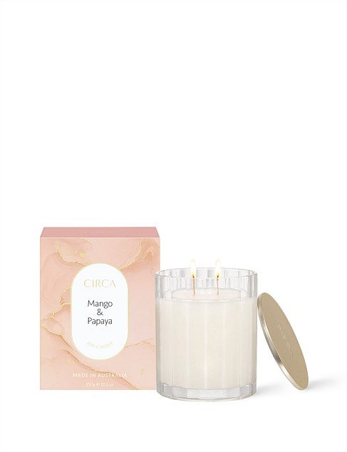 Mango & Papaya 350g Candle