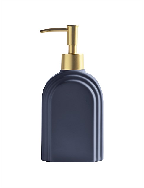 AVALON CERAMIC SOAP WITH BRASS PUMP