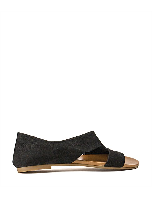 HESTON OPEN TOE FLAT DORSAY