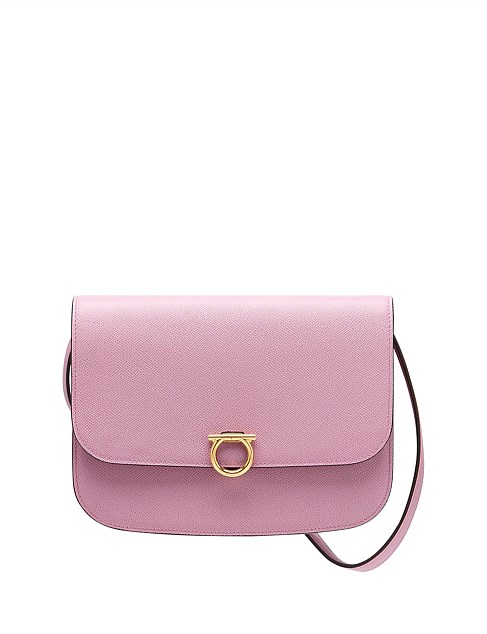 GANCINI ROUNDED FLAP BAG