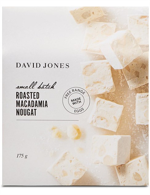 DAVID JONES MACADAMIA NOUGAT BOX 175g