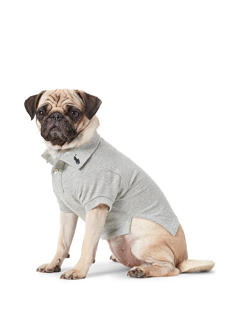 Cotton Mesh Dog Polo Shirt