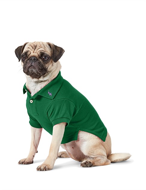 Cotton Mesh Dog Polo Shirt