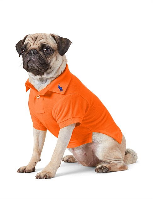 Cotton Mesh Dog Polo Shirt