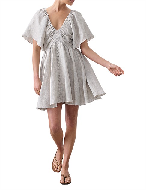 IRMA LINEN MINI DRESS