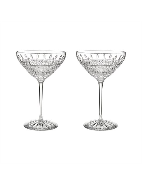 Irish Lace Martini Pair 300ml