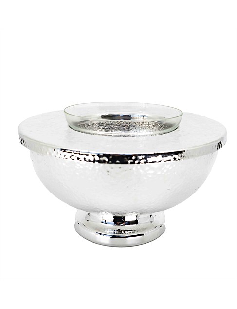 CAVIAR HAND HAMMERED BOWL