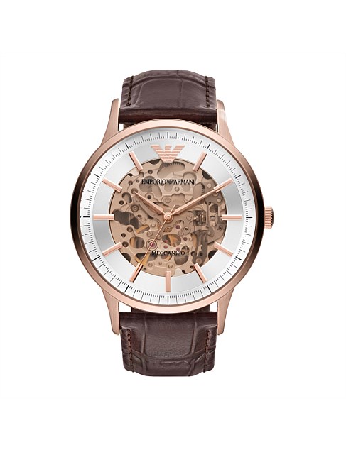 Brown Analogue Watch