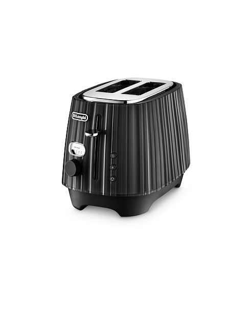 CTD2003BK Ballerina 2 Slice Toaster - Furnace Black