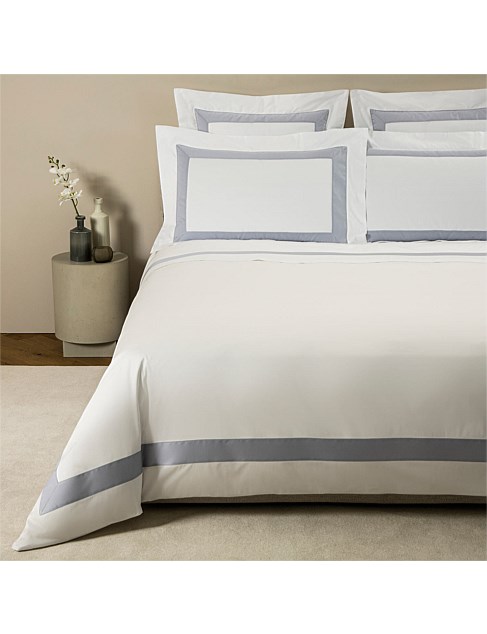 BICOLORE KING DUVET COVER