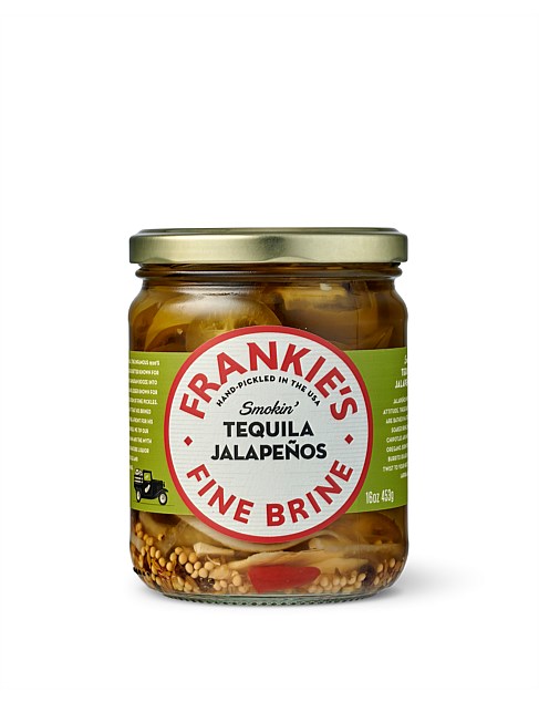 FRANKIES TEQUILA JALAPENOS 453g