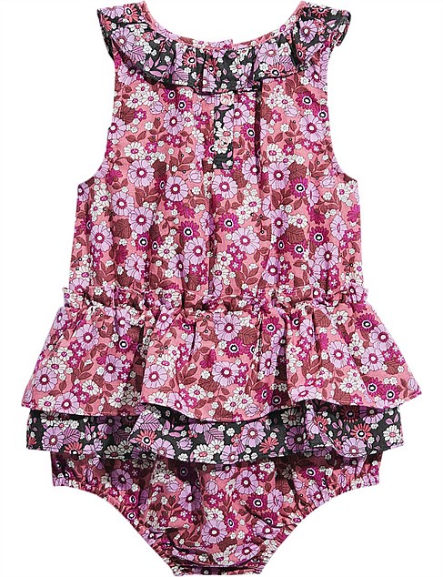 MINI FLORAL ROMPER (Baby Girl 0-2)