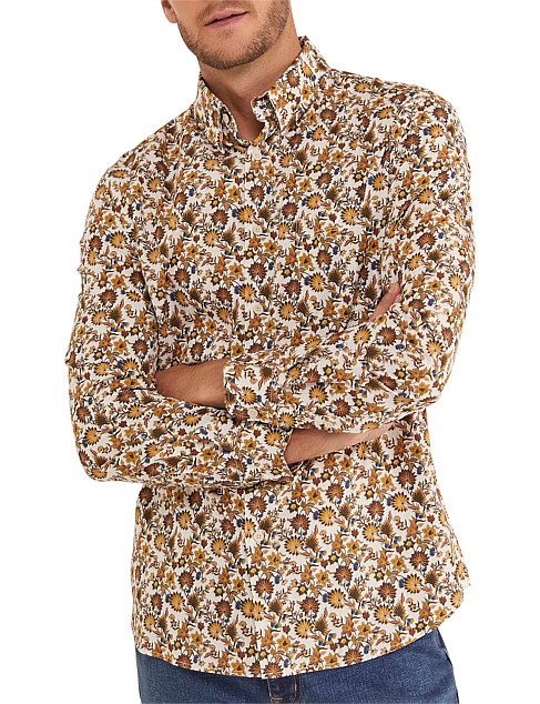 LEON PRINT LONG SLEEVE SHIRT