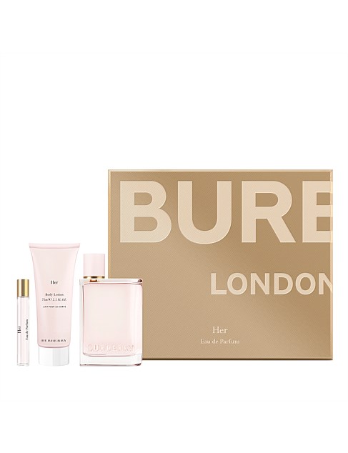 Burberry Burberry Her Edp 100ml Set David Jones