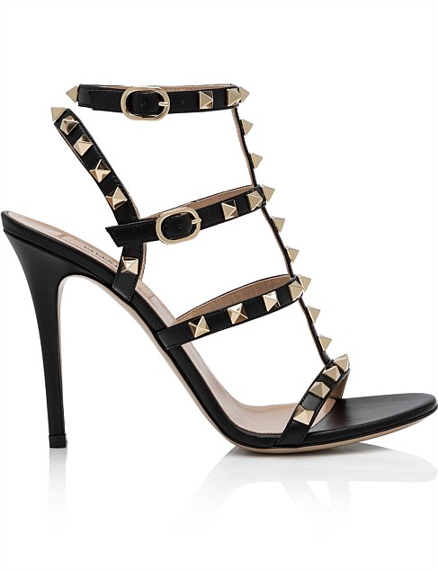 ROCKSTUD CAGED SANDAL 105