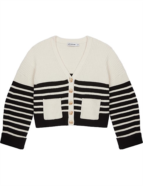 Mariner Stripe Cardigan