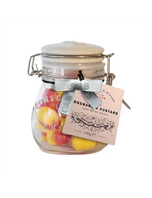 RHUBARB & CUSTARD JAR 190G