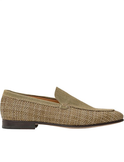 LINEN MIX LOAFER