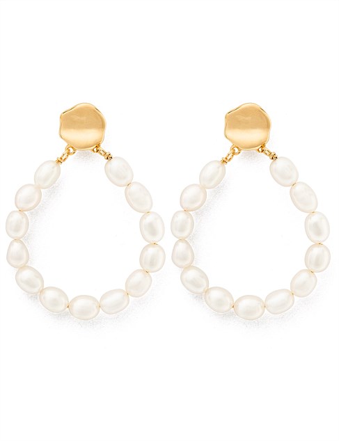 Lustre Pearl Earrings