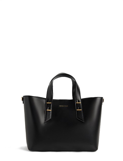 Charles and keith double handle fashion tote bag