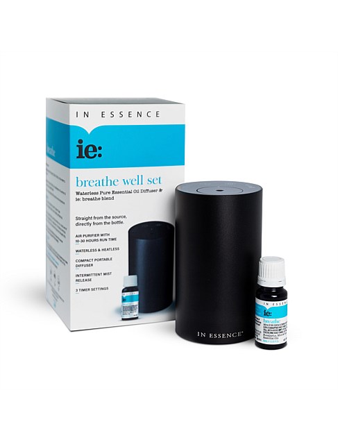 Waterless Diffuser & Breathe Blend Set