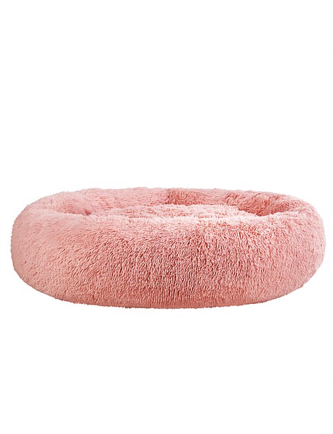 Pet Bed Dog Cat Calming Bed XL 110cm Pink