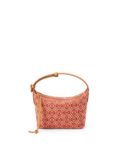 CUBI ANAGRAM SMALL BAG IN JACQUARD/CALF