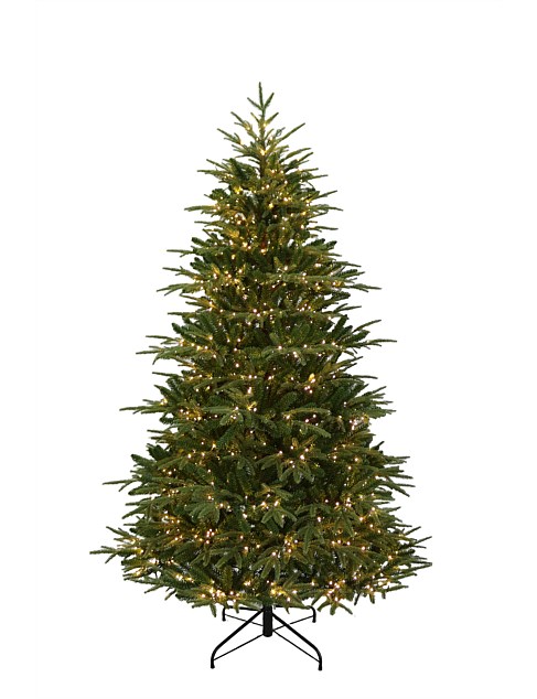 210CM TWINKLING LIGHTS SCANDINAVIAN SPRUCE PRELIT TREE