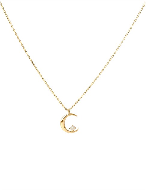 Solid Gold - Selene Necklace