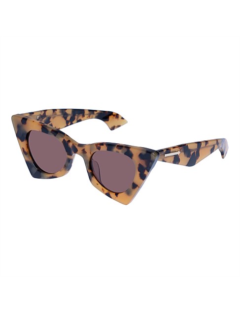 Astral Arrow Tort Cat-Eye Sunglasses