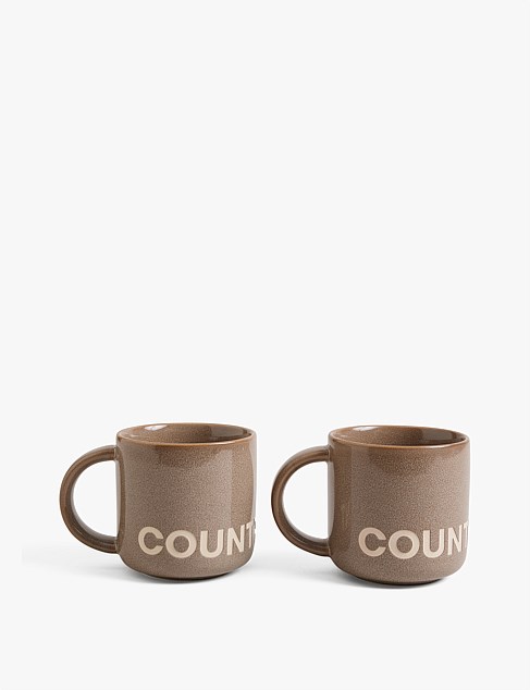 Demm Stoneware Mug Set of 2