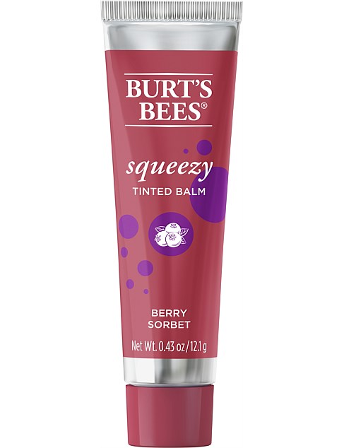 Squeezy Tinted Lip Balm, Berry Sorbet