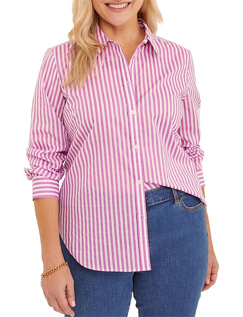 LILY VOILE STRIPE SHIRT