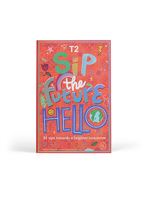 SIP THE FUTURE HELLO TEABAG ADVENT CALENDAR 57G