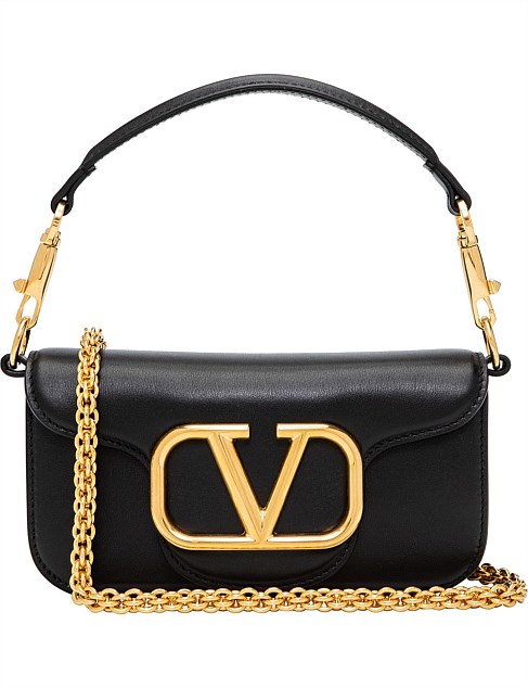 V LOGO SMALL SHOULDER BAG