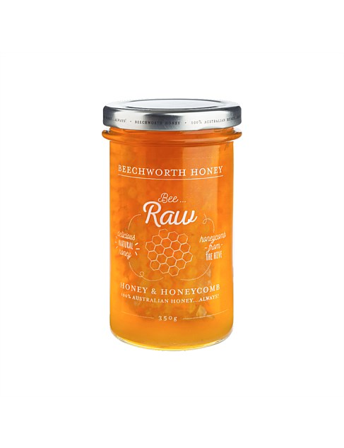 BEE RAW HONEY & HONEYCOMB 350g