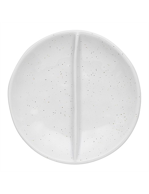 Speckle Salt & Pepper Pinch Dish 11cm Milk