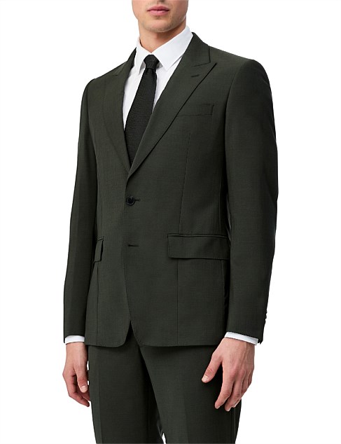 WOOL MOHAIR SUIT JACKET